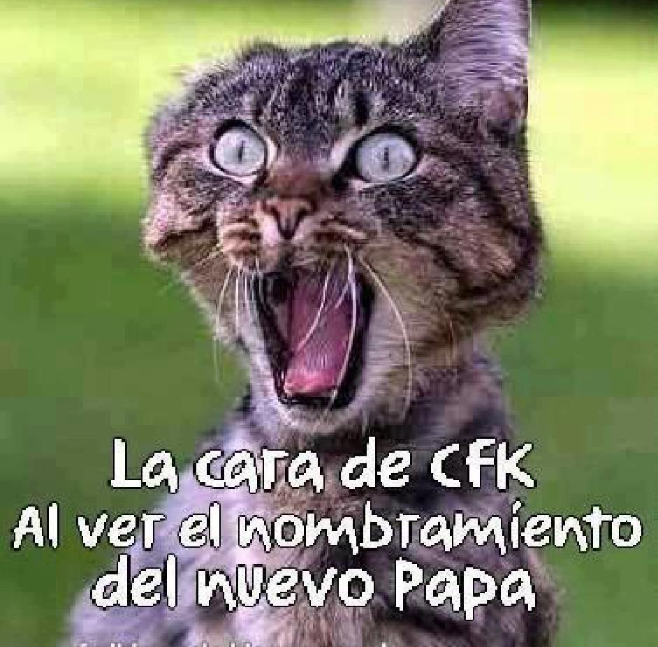 Cristina Kirchner y El Papa Francisco