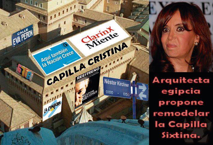 Cristina Kirchner y El Papa Francisco