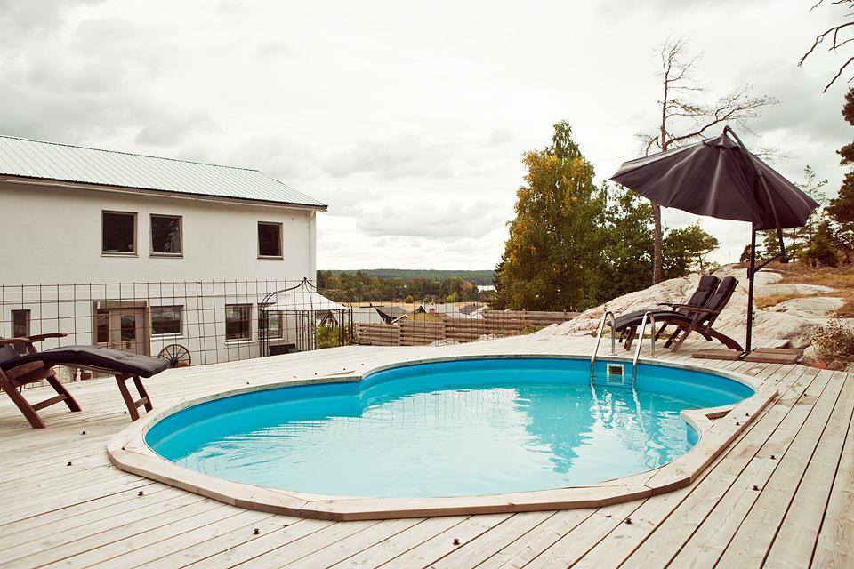 Terraza de aire rural