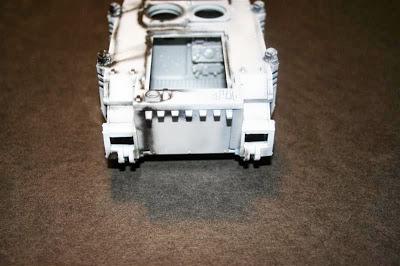 Mitad del Razorback presombreada en negro