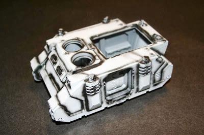 Razorback presombreada en negro