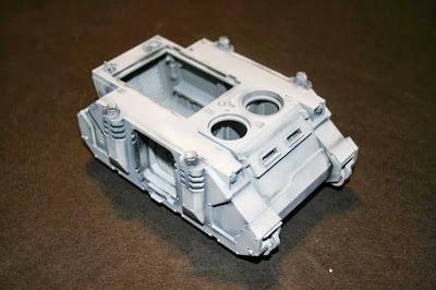 Razorback pintado en gris