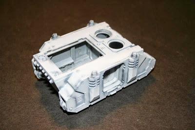 Razorback pintado en gris