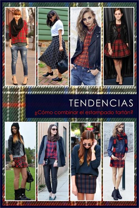 Tendencias: ¿Cómo combinar el estampado tartán?