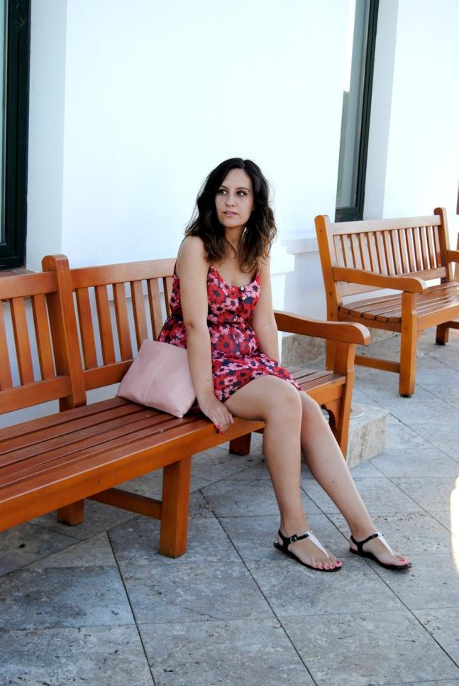 Pink and red flowers