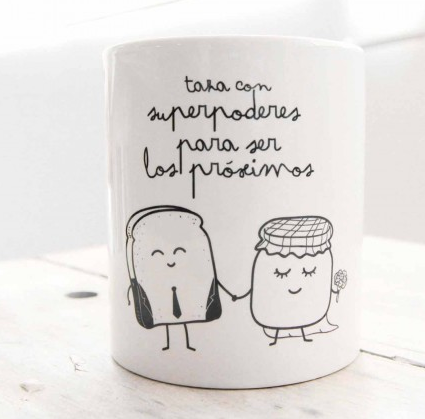 Las tazas para los próximos