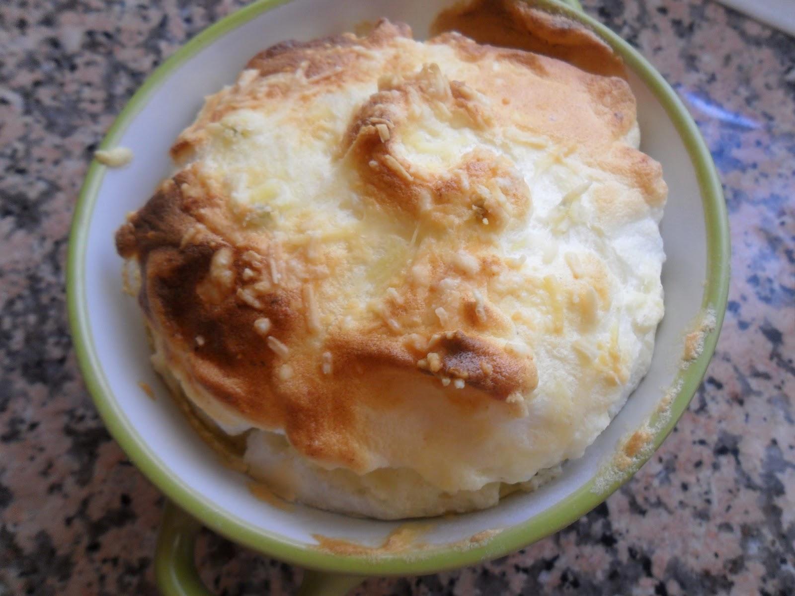 Souffle de jamon y queso