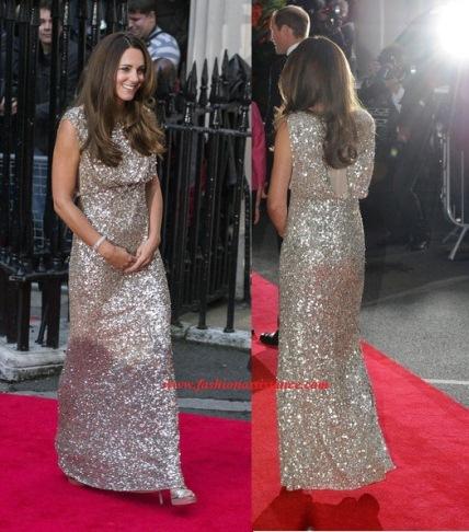 Kate Middleton deslumbra de Jenny Packham y Jimmy Choo en los Tusk Trust Awards