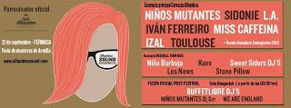 Alhambra Sound 2013: Niños Mutantes, Sidonie, Iván Ferreiro, Miss Caffeina, Izal, Kuve, L.A...
