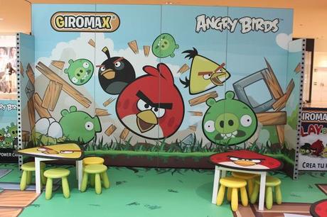 El tour del espacio Angry Birds llega al centro comercial H2O de Madrid