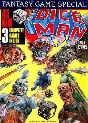 DiceMan: cómic+libro juego