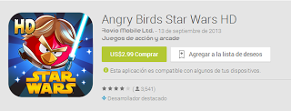 Angry Birds Star Wars HD v 1.4.1 APK