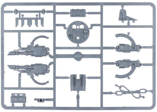 Escuadra de Mando del Reclusiam Space Marine matriz 6