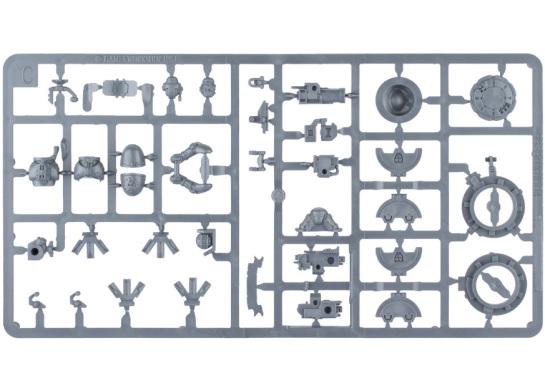 Escuadra de Mando del Reclusiam Space Marine matriz 7