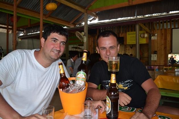 Beer lao en Luang Prabang