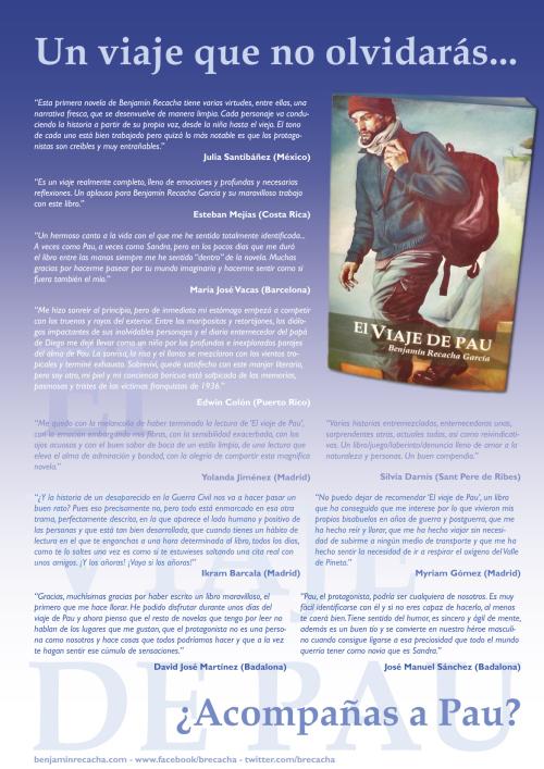 Cartel promocional de 'El viaje de Pau'