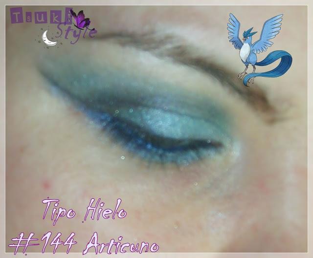 #Reto# ~Poke-Makeup~ Tipo Fantasma: #094 Gengar - Tipo Hielo: #144 Articuno