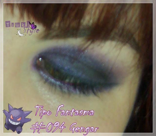 #Reto# ~Poke-Makeup~ Tipo Fantasma: #094 Gengar - Tipo Hielo: #144 Articuno