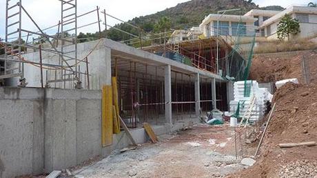 A-cero Projects A-cero presenta imágenes de obra de una vivienda unifamiliar en Valencia