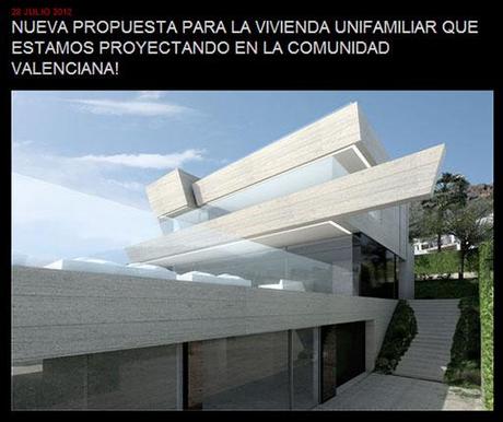 A-cero presenta imágenes de obra de una vivienda unifamiliar en Valencia