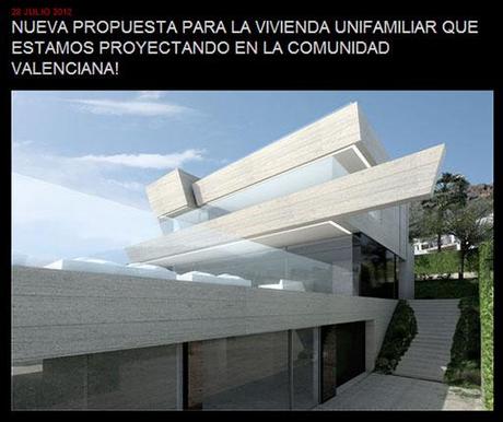 A-cero Projects A-cero presenta imágenes de obra de una vivienda unifamiliar en Valencia