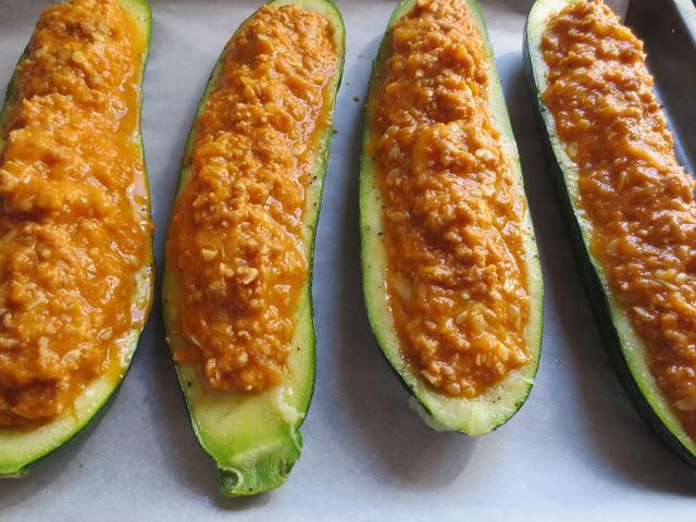 Calabacines de carne