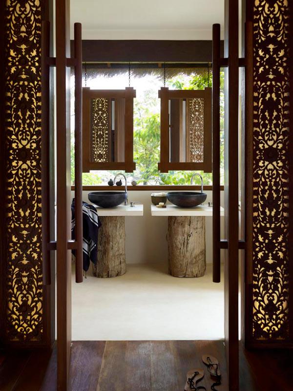 Un baño relajante en Song Saa, una isla privada en Camboya.