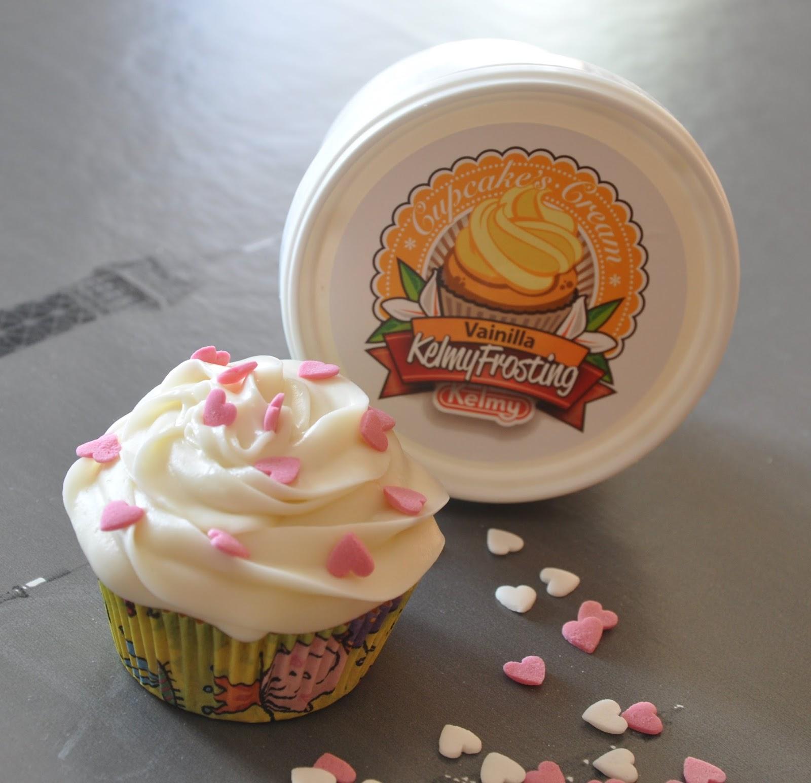 Cupcakes De Butter-Vainilla Con Frosting De Vainilla