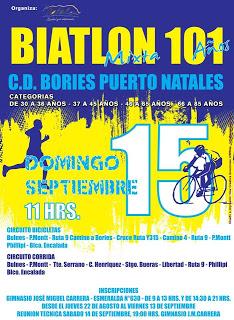 SE CORRE LA SEGUNDA BIATLÓN ANIVERSARIO DEL CLUB DEPORTIVO BORIES EN NATALES