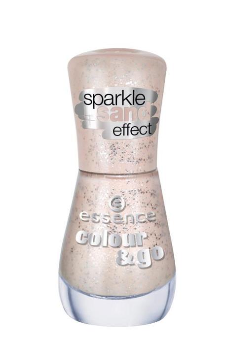 essence colour & go nail polish sand effect