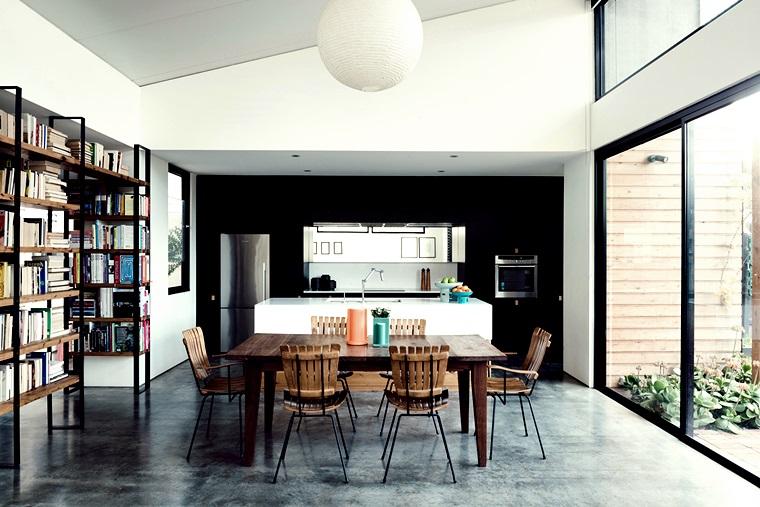 La librería, como separador de ambientes