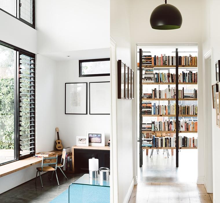 La librería, como separador de ambientes