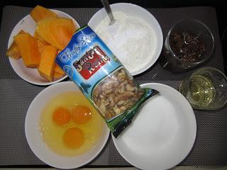 PLUMCAKE DE CALABAZA, NUECES Y PASAS