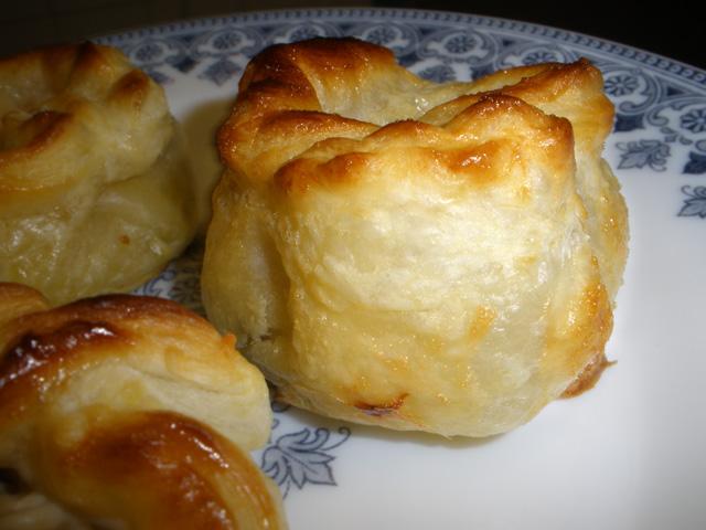 Saquitos de Marisco y Setas