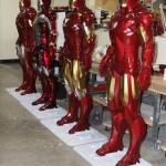 Creación de armaduras de Iron Man 3