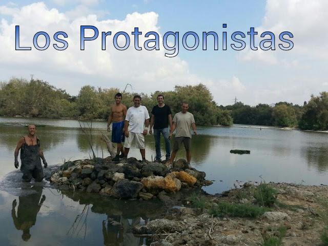 Mejoras de hábitat en la Laguna de Fuente del Rey (Dos Hermanas, Sevilla) a manos de sus vecinos - Improvement of habitat in Fuente del Rey Lagoon (Dos Hermanas, Seville) made by neighbors.