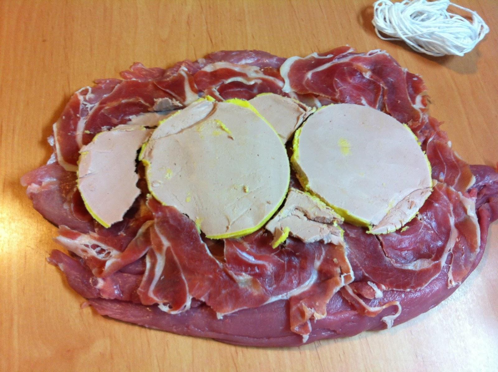 Solomillo De Cerdo Relleno De Serrano Y Foie