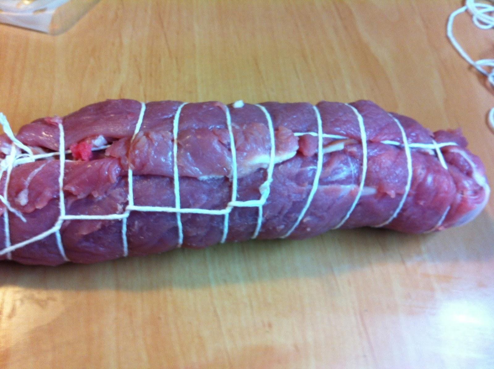 Solomillo De Cerdo Relleno De Serrano Y Foie