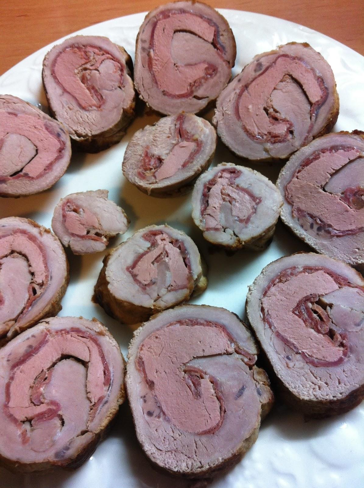 Solomillo De Cerdo Relleno De Serrano Y Foie