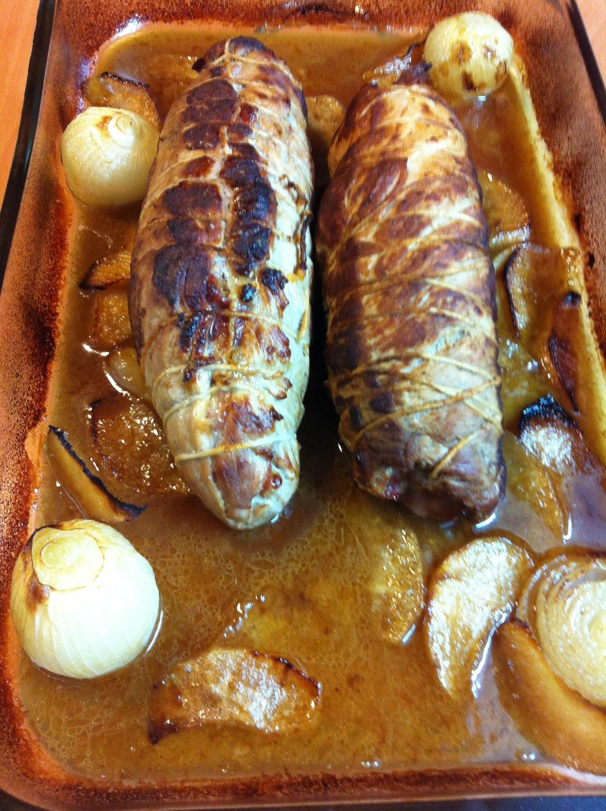 Solomillo De Cerdo Relleno De Serrano Y Foie