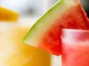 Zumo sandía piña
