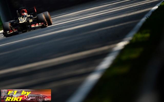 EQUIPO LOTUS PREVIO AL GP DE SINGAPOUR 2013