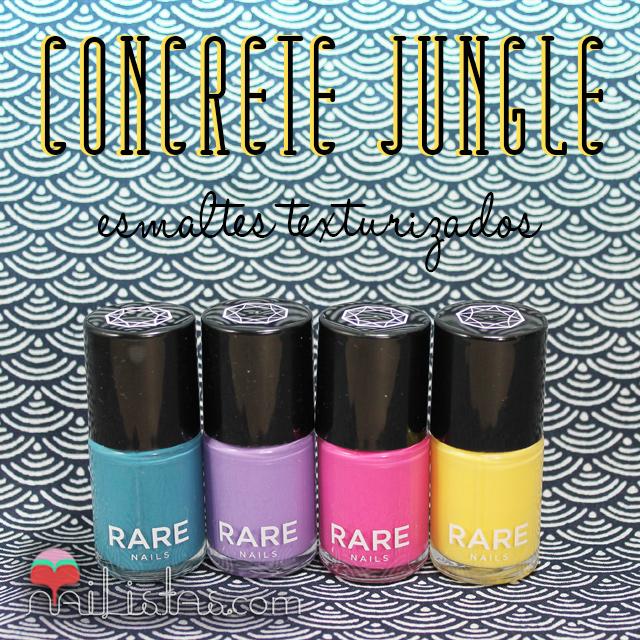 Rare Nails Concrete Jungle | Esmaltes con textura arena o azúcar