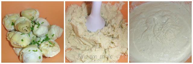 TORTELLINIS DE QUESO EN SALSA DE ALCACHOFAS