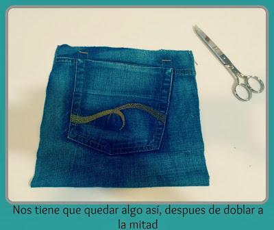 Tutorial mochila vaquera para el desayuno del cole