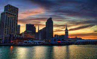 Atardecer en San Francisco, Estados Unidos