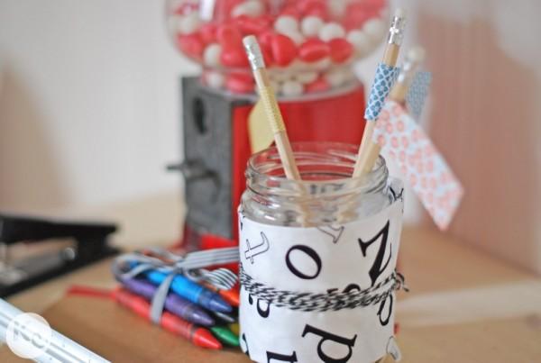 Back to school party decor #table #setting