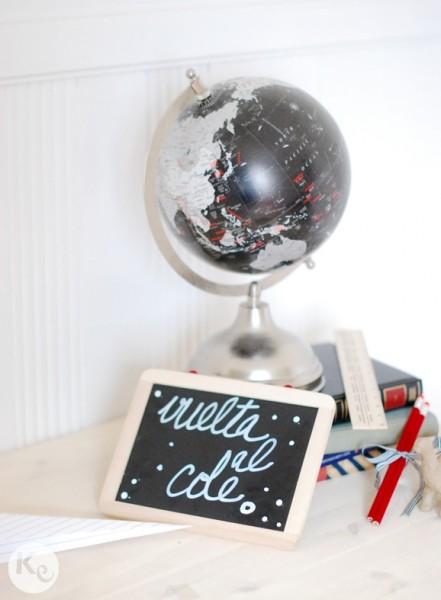 Back to school party decor #table #setting