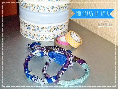 DIY Pulseras de tela