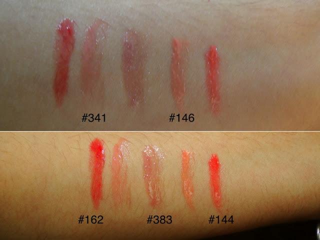 Swatches para enamorarse.